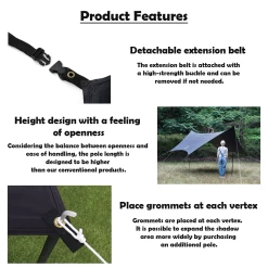 DoD Itsuka No Tarp -Online Camping Supplies TT5 631 BK 7 1936d04f 3b6b 4d52 99b2 86bef2e924c2