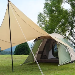 DoD Beetle Tarp - Tan -Online Camping Supplies TT5 655 TN 11