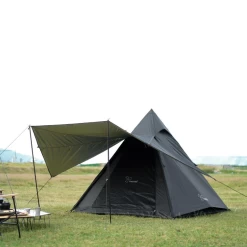 Vidalido 3 - 4 Person Automatic Teepee Tent -Online Camping Supplies TV 063 BLK 3