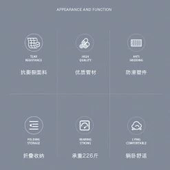 Adventurer Tanxianzhe Portable Campbed Khaki 9 Adventurer Tanxianzhe Portable Campbed Khaki -Online Camping Supplies TXZ 0524 05