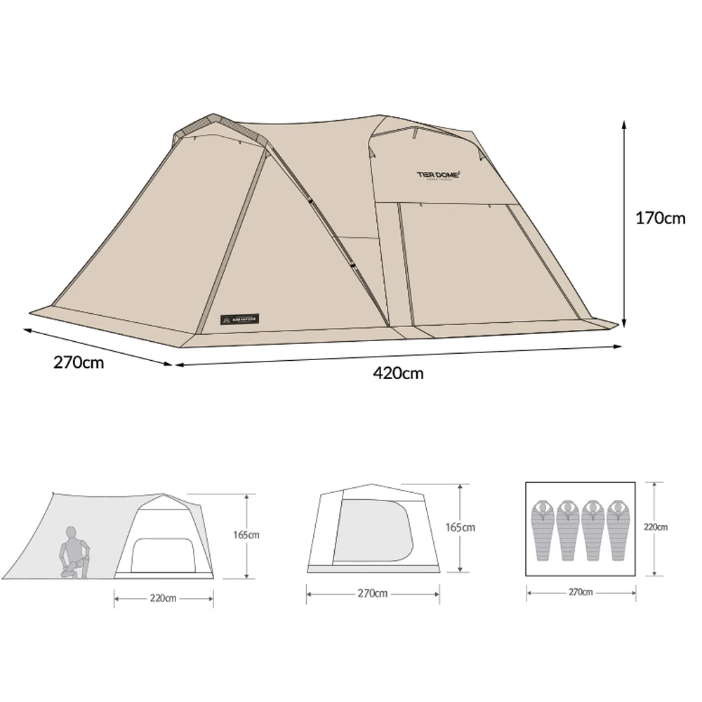 KZM Tier Dome GT 9 KZM Tier Dome GT - Image 7