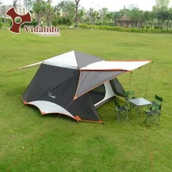 Vidalido Auto Tent - Coffee -Online Camping Supplies VIDALIDOAUTOTENCOFFEE 07