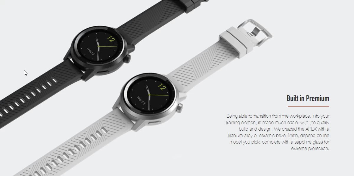 Coros Apex 42mm Multisport GPS Watch - Black 6 Coros Apex 42mm Multisport GPS Watch - Black - Image 5