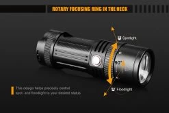 Fenix FD45 Ledflashlight 900 Lumen Black -Online Camping Supplies fenix fd45 focus flashlight focus ring