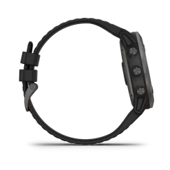 Garmin Fenix 6X GPS Watch - Sapphire Carbon Gray -Online Camping Supplies fenix6X Sapphire HR 1005