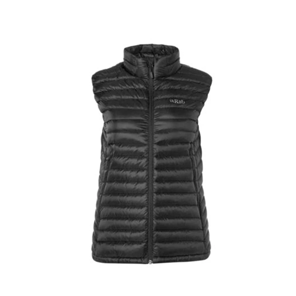 Rab Microlight Vest Women's Black/Seaglass 8 Rab Microlight Vest Women's Black/Seaglass - Image 6