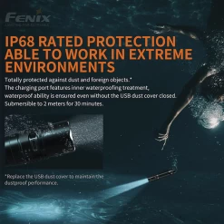 [Special Bundle 2 For 1] Fenix PD36R Rechargeable Flashlight + (Free) E01 V2.0 -Online Camping Supplies pd36r e01 v2.0 06 1