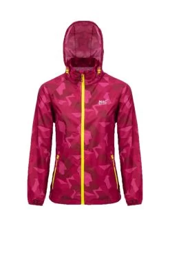 Mac In A Sac Edition - Unisex Waterproof Packable Camo Jacket Windbreaker -Online Camping Supplies pink1