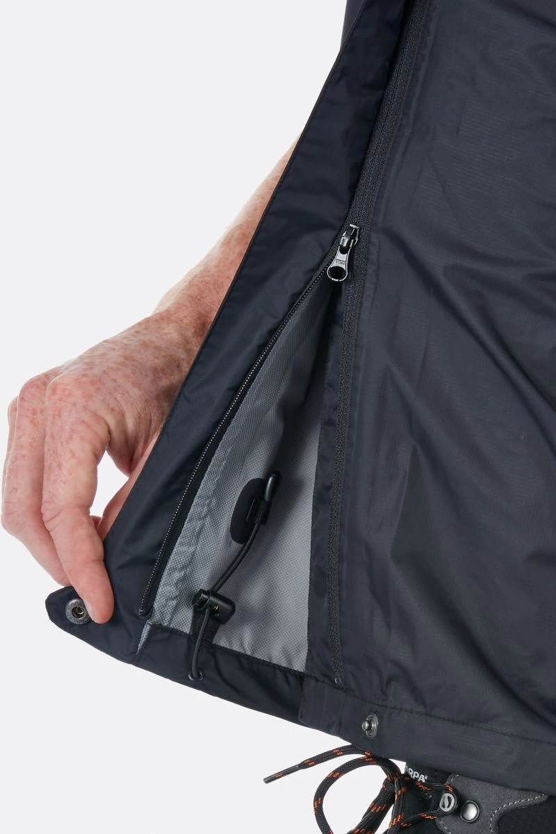 Rab Downpour Pants - Black 5 Rab Downpour Pants - Black - Image 3