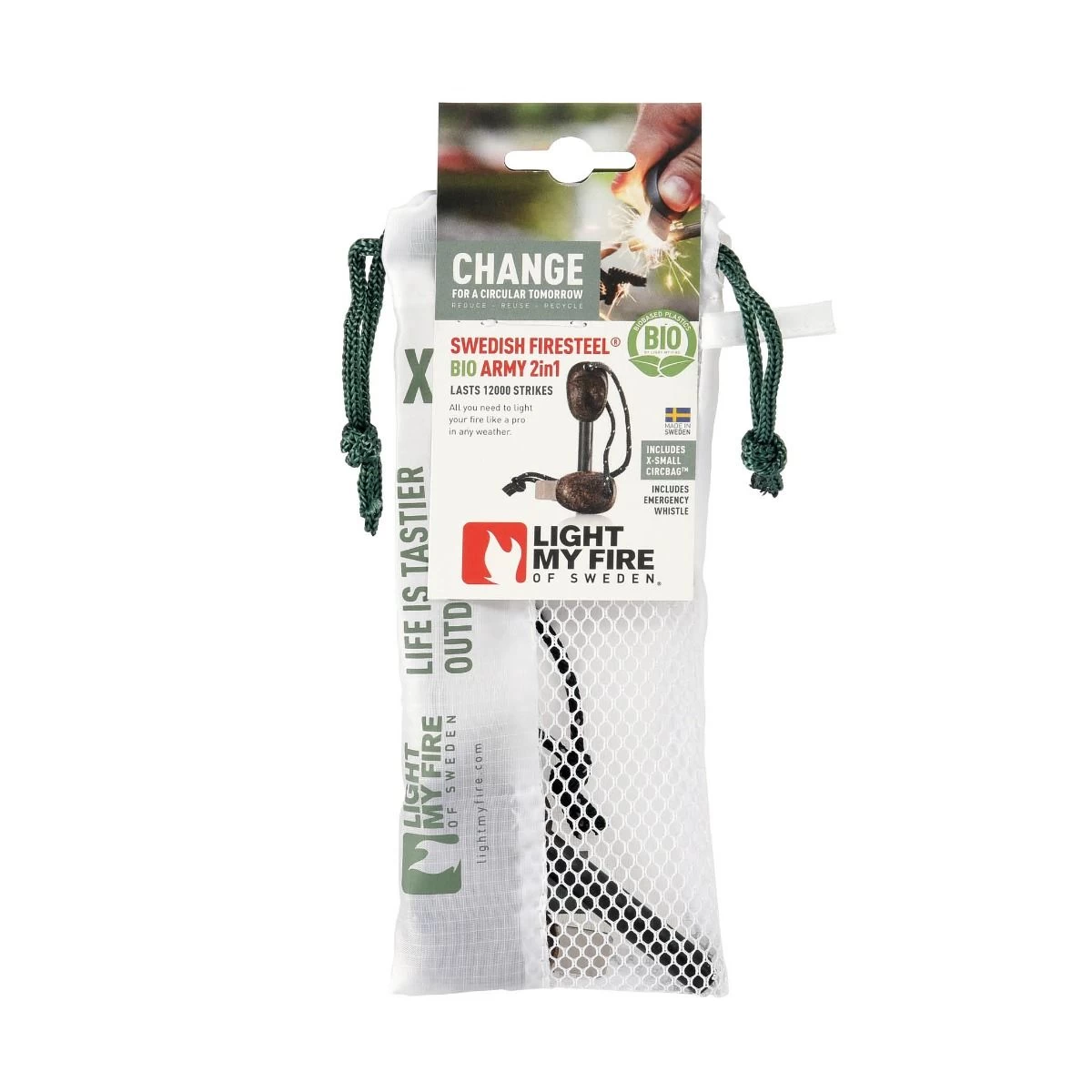 Light My Fire FireSteel BIO Army - Cocoshell 5 Light My Fire FireSteel BIO Army - Cocoshell - Image 3