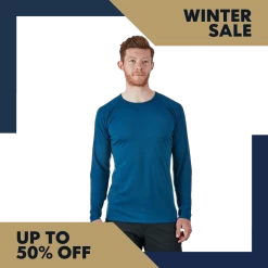 Rab Forge Long Sleeve Tee - Ink