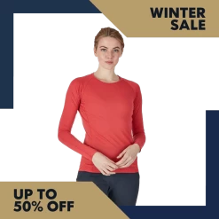 Rab Forge Long Sleeve Tee Women's - Geranium