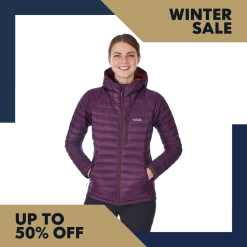 Rab Microlight Jacket Women's - Eggplant