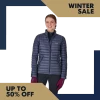 Rab Microlight Jacket Women's - Steel/Passata -Online Camping Supplies winter sale frame 31