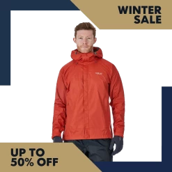 Rab Downpour Jacket - Firecracker