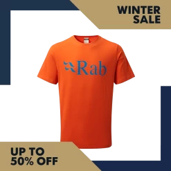 Rab Stance Logo SS Tee Men's Firecracker S