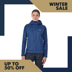 Rab Downpour Jacket Women's - Twilight