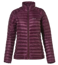 Rab Microlight Jacket Women's - Eggplant -Online Camping Supplies womens microlight jacket eggplant QDA 95 EG