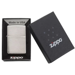 Zippo 200 Classic Brushed Chrome - Refillable Windproof Lighter 8 Zippo 200 Classic Brushed Chrome - Refillable Windproof Lighter -Online Camping Supplies zippo 200 4