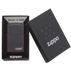 Zippo 218ZB Classic Black And Red Zippo - Refillable Windproof Lighter 8 Zippo 218ZB Classic Black And Red Zippo - Refillable Windproof Lighter -Online Camping Supplies zippo 218zb 2