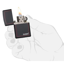 Zippo 218ZB Classic Black And Red Zippo - Refillable Windproof Lighter 9 Zippo 218ZB Classic Black And Red Zippo - Refillable Windproof Lighter -Online Camping Supplies zippo 218zb 3