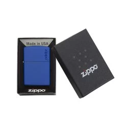 Zippo Royal 229ZL Blue Matte With Zippo Logo - Refillable Windproof Lighter 10 Zippo Royal 229ZL Blue Matte With Zippo Logo - Refillable Windproof Lighter -Online Camping Supplies zippo 229zl 4