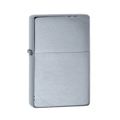 Zippo 230 Brushed Chrome Vintage With Slashes - Refillable Windproof Lighter -Online Camping Supplies zippo 230 2