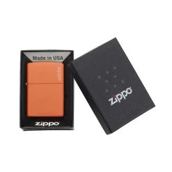 Zippo 231ZL Orange Matte With Zippo Logo - Windproof Lighter 8 Zippo 231ZL Orange Matte With Zippo Logo - Windproof Lighter -Online Camping Supplies zippo 231ZL 3