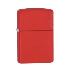 Zippo 233ZL Red Matte With Zippo Logo - Refillable Windproof Lighter -Online Camping Supplies zippo 233zl 2