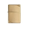 Zippo 270 High Polish Brass Vintage With Slashes - Refillable Windproof Lighter
