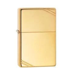 Zippo 270 High Polish Brass Vintage With Slashes - Refillable Windproof Lighter -Online Camping Supplies zippo 270 2