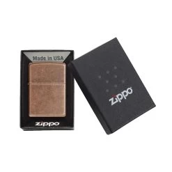 Zippo 301FB Antique Copper - Refillable Windproof Lighter -Online Camping Supplies zippo 301 4