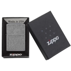 Zippo 121FB Classic Antique Silver Plate - Refillable Windproof Lighter -Online Camping Supplies zippo eric 2 1